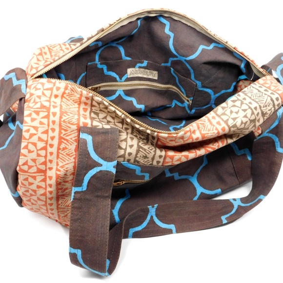 "Fes" Cotton Duffle Bag - Picture 3 of 3